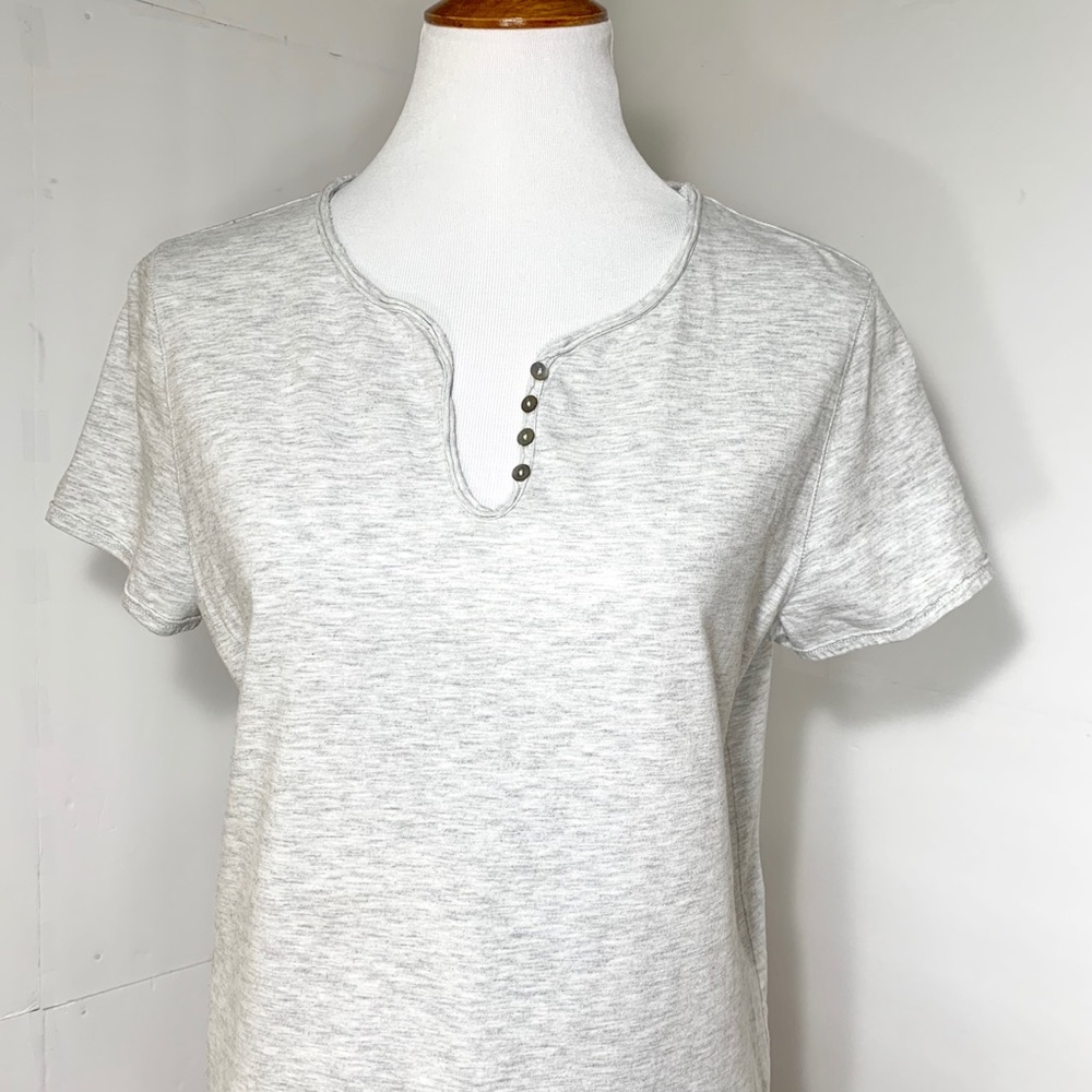 SOLD-J. Jill Heather Short Sleeve T-shirt Dress - Picture 2 of 8